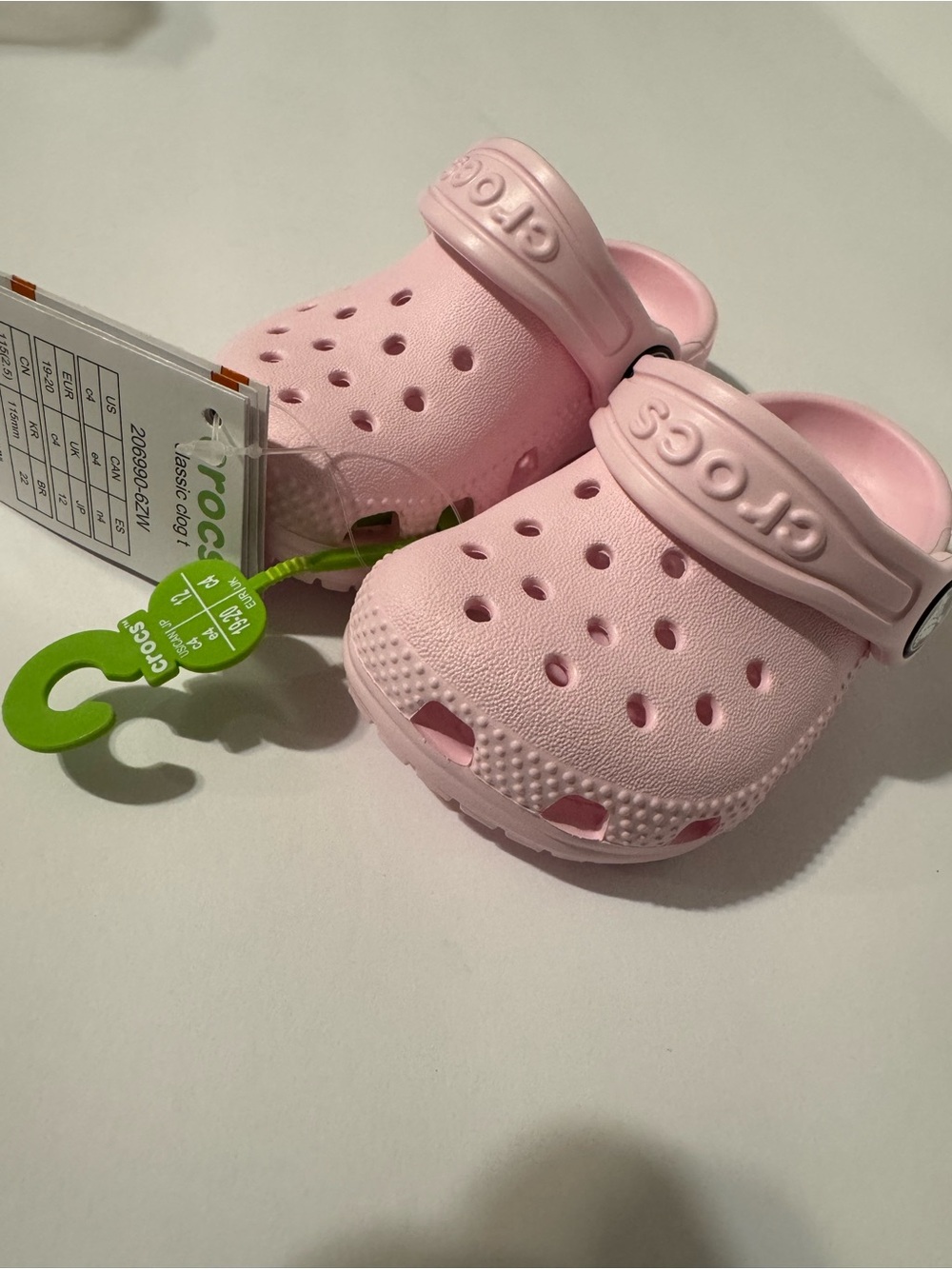 CROCS Kids' Classic Clog in Light Pink - Picture 4 of 4